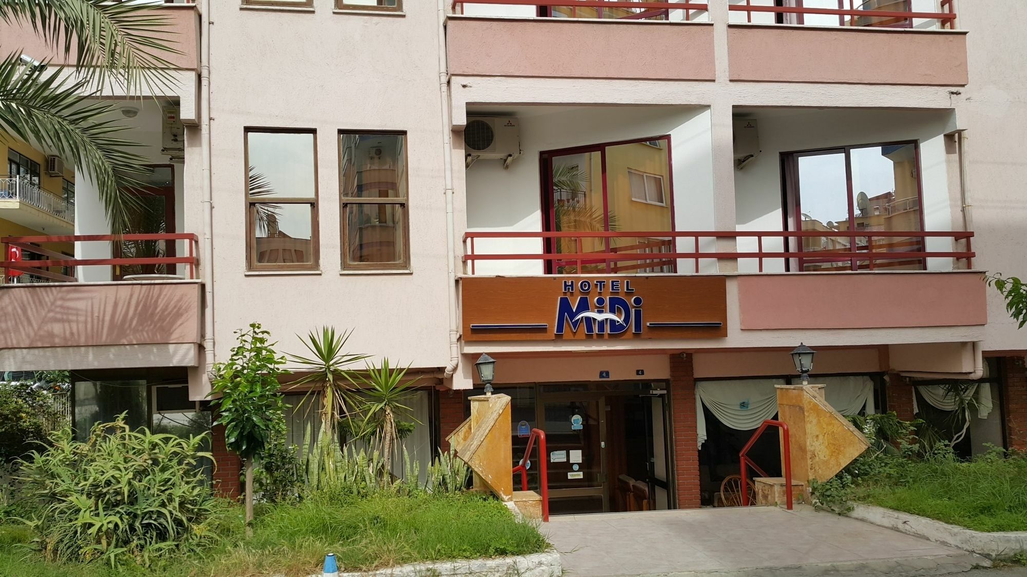 Midi Hotel Alanya Bagian luar foto